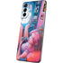 Pink Hair Anime Gamer Girl by Ivy Dolamore Galaxy S21 Plus 5G Skin